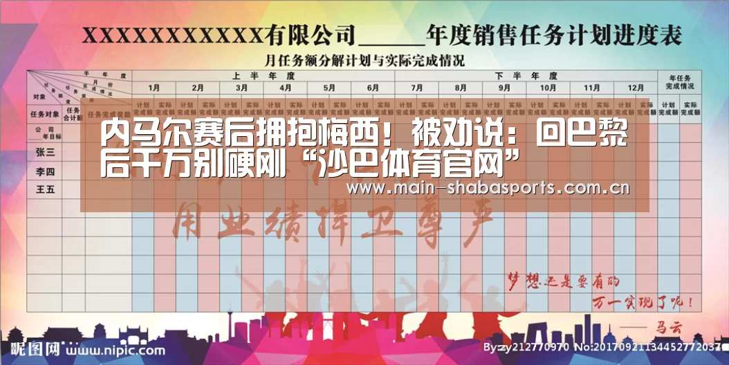 内马尔赛后拥抱梅西!被劝说:回巴黎后千万别硬刚“沙巴体育官网”(图3) 沙巴体育平台